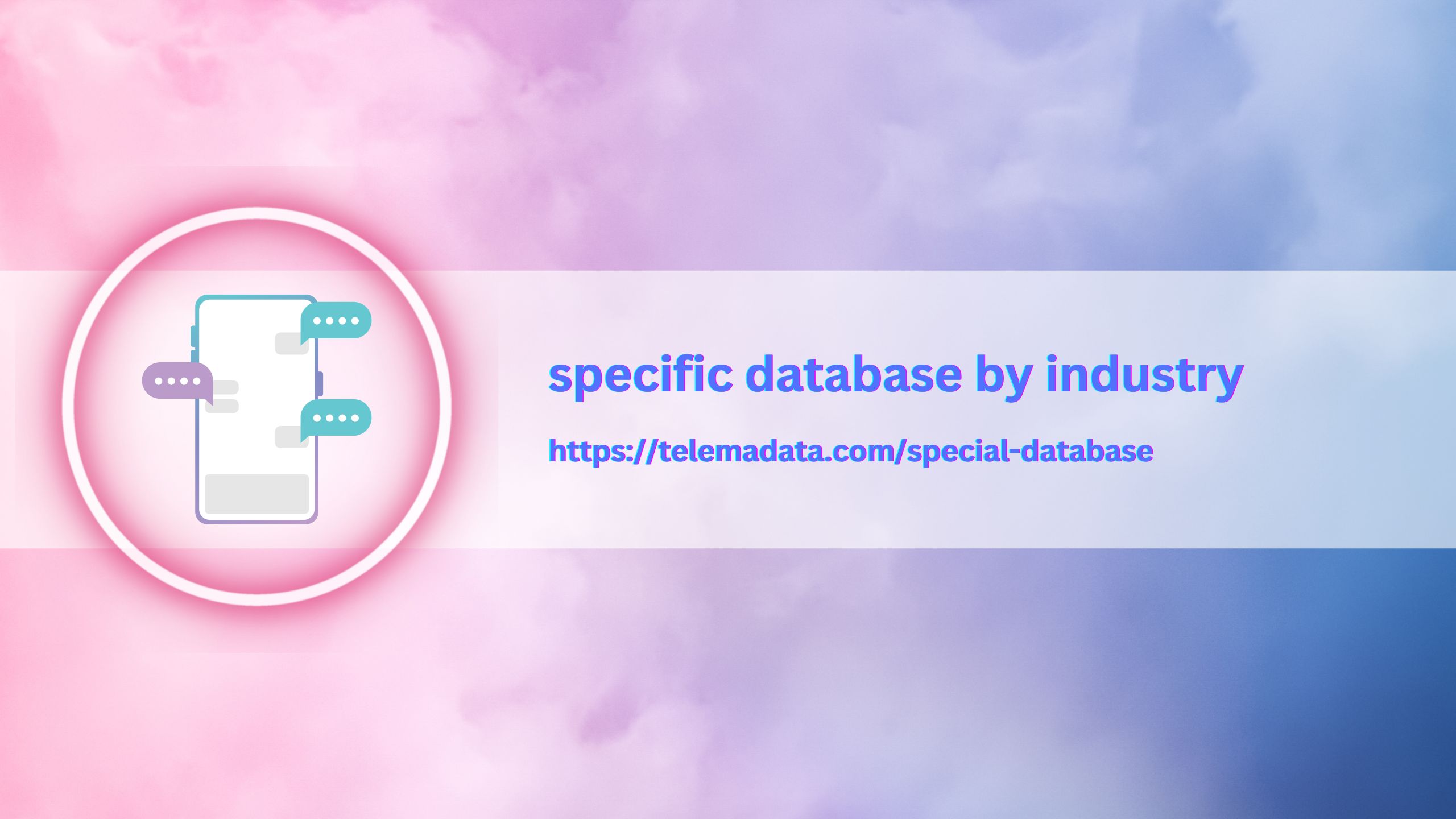 specific database by industry