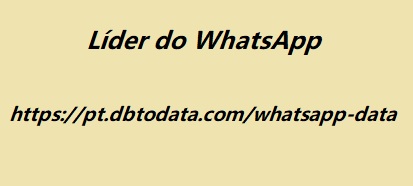 Líder do WhatsApp