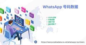 WhatsApp 号码数据