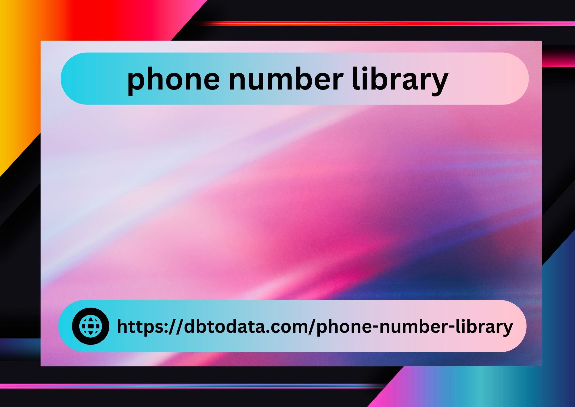 phone number library 